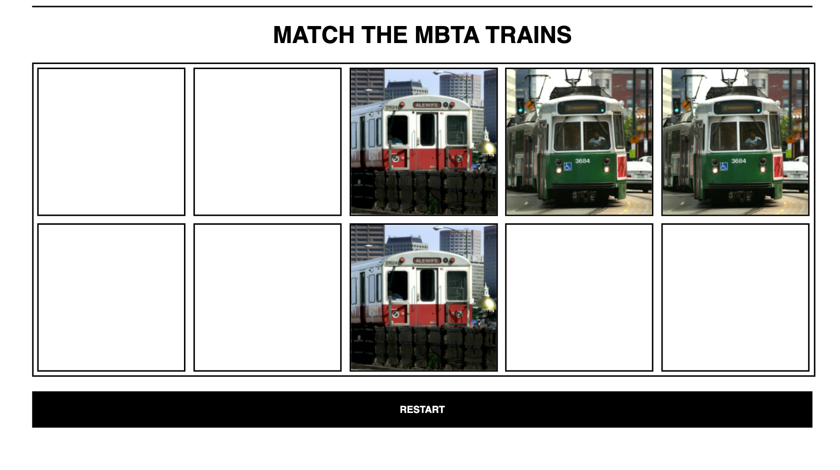 MBTA Card Game