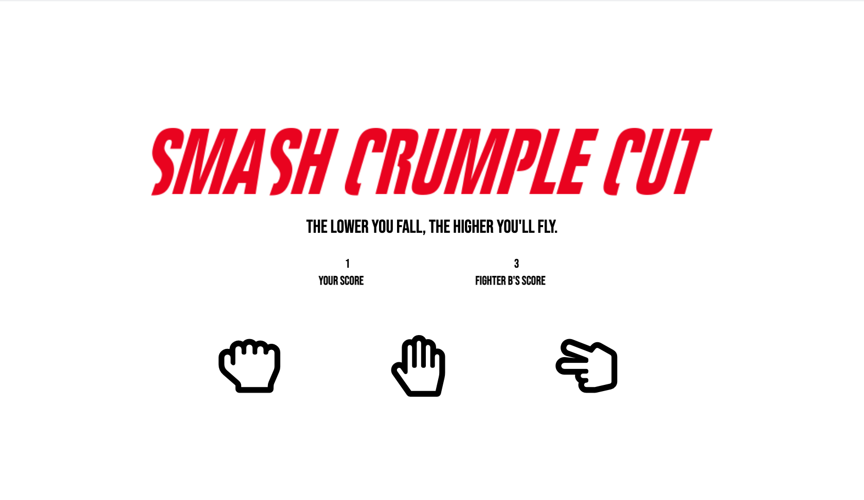 Smash Crumple Cut